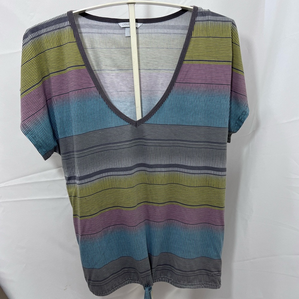 O’Neill V-neck Striped Top